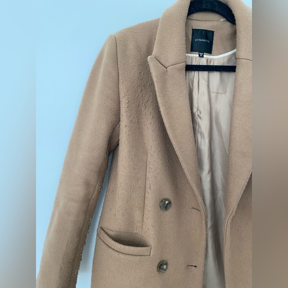 Dynamite Wool Coat - Picture 5 of 6